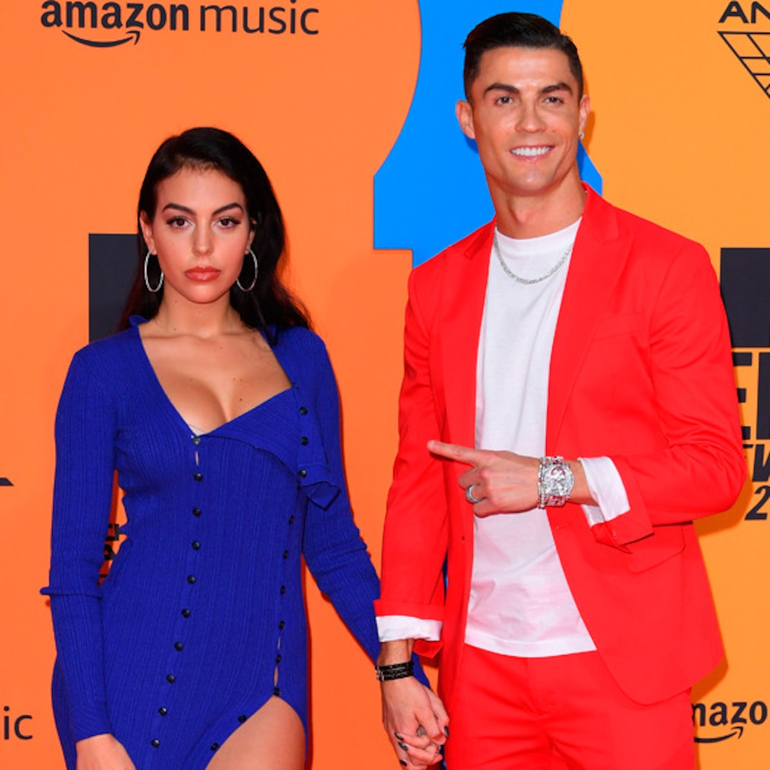 Cristiano Ronaldo And Girlfriend Look Electrifying At 2019 Mtv Emas E Online Ca